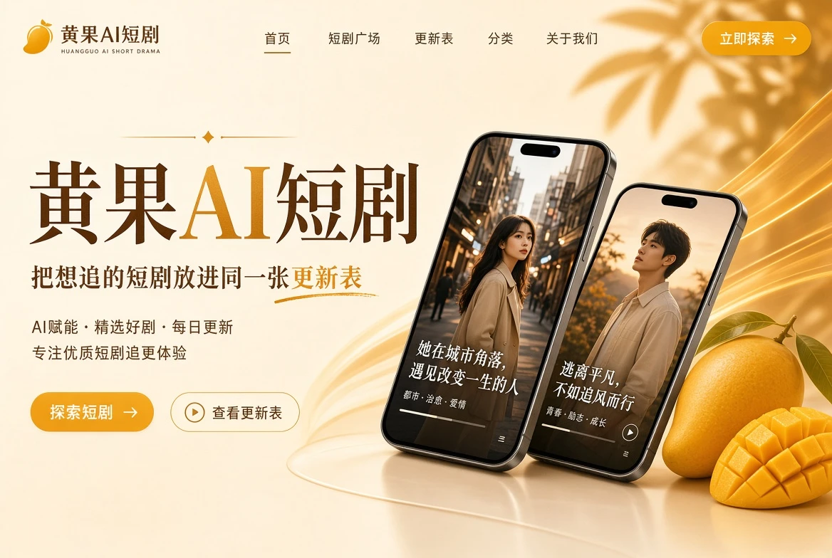 黄果AI短剧品牌故事