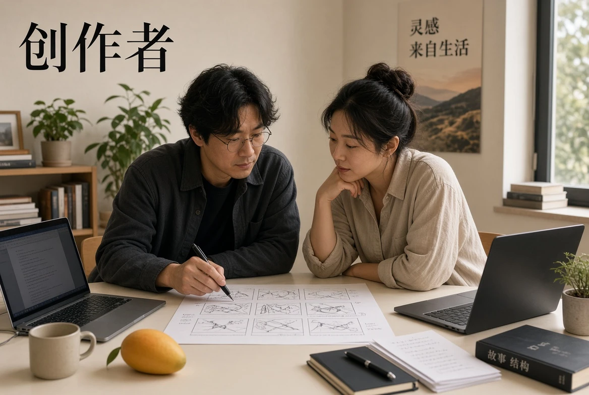 黄果AI短剧主创视角